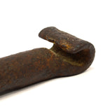 Antique BLACKSMITH MADE IRON "SNOWBALL HAMMER" or "SNOW KNOCKER" Horse/Farm Tool