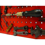Antique OLD TOOL WALL DECOR Lot of 16 TOOLS on PEG BOARD Millers Falls DISSTON +