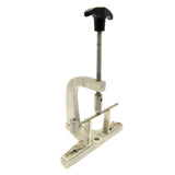 Vintage UNKNOWN WORK-HOLDING TOOL Home/Shop-made ROD VISE Bar Straightener CLAMP