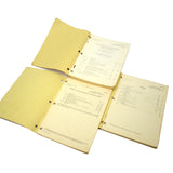 Vintage ARMY TECHNICAL MANUAL Lot of 3 Maintenance Manuals DIESEL ENGINE Rigging