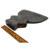 Antique BROAD-HEWING AXE Marked "G.W. BRADLEY" w/ ARROW LOGO! 5 lbs N.Y. PATTERN