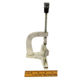 Vintage UNKNOWN WORK-HOLDING TOOL Home/Shop-made ROD VISE Bar Straightener CLAMP