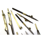 Antique DRAFTING SET No. 715 Tool Kit KEUFFEL-ESSER and/or ALTENEDER Pat. 1904