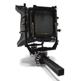 Vintage CAMBO 4X5 MONORAIL CAMERA w/ Wide Angle Bag & Extras! + CUSTOM WOOD CASE