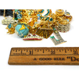 Rare! LUNCH AT THE RITZ "THE WORLD BRUNCH" CHARM BRACELET Eiffel Tower GLOBE ++