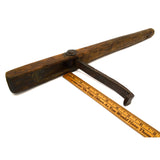 Antique COOPERS HOOP DOG / LIFTER Barrel Makers LEVER HOOK Primitive Tool c.19TH