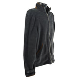 Worn Once! RALPH LAUREN POLO GOLF ZIP-UP FLEECE JACKET Suede DARK GRAY Size MED.