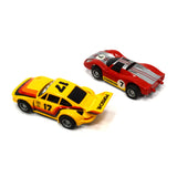 Vintage TYCO SLOT CARS Lot of 2 HO PORSCHE RACE CARS 935 #17 & 908 Long Nose #7