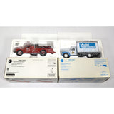 Lot of 4! FIRST (1st) GEAR DIECAST TRUCKS Gulf Tanker LIONEL TRAINS Texaco Fire+