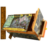 Vintage DISNEY WORLD "SECRET PANEL CHEST" Puzzle Box THE HAUNTED MANSION c.1969