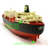 Vintage 1966 MARX HESS "VOYAGER" TANKER SHIP Starter Piece for Restore? WORKS!!