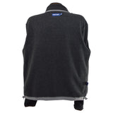 Worn Once! RALPH LAUREN POLO GOLF ZIP-UP FLEECE JACKET Suede DARK GRAY Size MED.