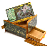 Vintage DISNEY WORLD "SECRET PANEL CHEST" Puzzle Box THE HAUNTED MANSION c.1969