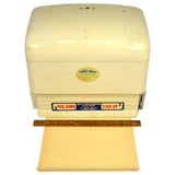 Vintage METAL PAPER TOWEL DISPENSER by CROWN ZELLERBACH Tymatic Towels *NO KEY*