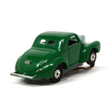 Vintage AURORA THUNDERJET SLOT CAR "WILLY'S GASSER" Hot Rod Coupe No. 1401 GREEN