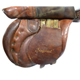 Vintage JOHS. STUBBEN SIEGFRIED 17.5" JUMPING SADDLE Suede Fronts "SEIT 1894..."
