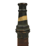 Antique EUREKA FIRE HOSE CO. NOZZLE 30" Wrapped Brass DATED 1905 Superb Patina!