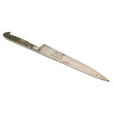 Vintage AXE BRAND CHEFS KNIFE by G. WOSTENHOLM Sheffield, England 13.5" NO GRIPS