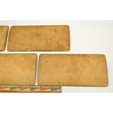 Antique STEREOSCOPE CARD Lot of 8 "UNDERWOOD" STEREOVIEWS Strohmeyer & Wyman WAR