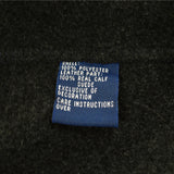 Worn Once! RALPH LAUREN POLO GOLF ZIP-UP FLEECE JACKET Suede DARK GRAY Size MED.