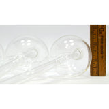 Briefly Used GLASS LAB EQUIPMENT Lot of 5 KJELDAHL BULB CONNECTORS Distillation