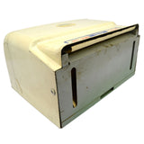 Vintage METAL PAPER TOWEL DISPENSER by CROWN ZELLERBACH Tymatic Towels *NO KEY*