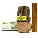 New in Box! TACO ZONE VALVE 2-Way Mo. 571-2 GOLD SERIES 3/4" Sweat, 24V, 125 PSI