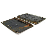 Vintage 1956 NEW JERSEY LICENSE PLATE Pair of NJ Plates MORRISTOWN DEALER FRAME!