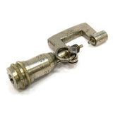 Vintage UNBRANDED MICROMETER Tiny w/ 0-1/2" Range WATCHMAKERS TOOL Keychain Ring