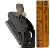 Antique STANLEY No. 75 BULL NOSE RABBET PLANE Type 1 c.1879 "FOOTBALL TRADEMARK"