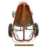 Vintage MURRAY "FIRE BALL" PEDAL RACE CAR c.1960's No. 1 CUSTOM HIGH-BACK Rare!