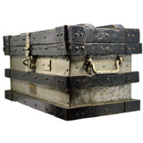 Antique VANDERMAN STRONG BOX #44 for "PROCTOR & SCHWARTZ INC" 54 lb Chest/Trunk!