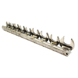 Briefly Used SNAP-ON CROWFOOT SOCKET SET 9 Sockets + Rail FCOM 10mm-18mm METRIC