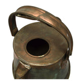 Antique CRUDE COPPER JUG Primitive FRENCH KETTLE Watering Can ODD BUCKET Patina!