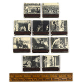 Vintage FRENCH FILM MATCHBOOK Lot of 10 FULL / UNSTRUCK! Matches & RARE COVERS!!