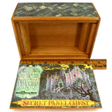 Vintage DISNEY WORLD "SECRET PANEL CHEST" Puzzle Box THE HAUNTED MANSION c.1969