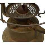 Antique DIETZ KING FIRE DEPT. LANTERN (No Globe) ALL BRASS c.1907 INSANE PATINA!