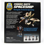 Vintage TONKA GOBOTS "POWER SUITS SPACESHIP - RENEGADE" No. 7321 in BOX + Manual