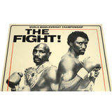 Vintage HAGLER vs HEARNS "THE FIGHT" BOXING POSTER 21x16 Lake Hopatcong, NJ Rare