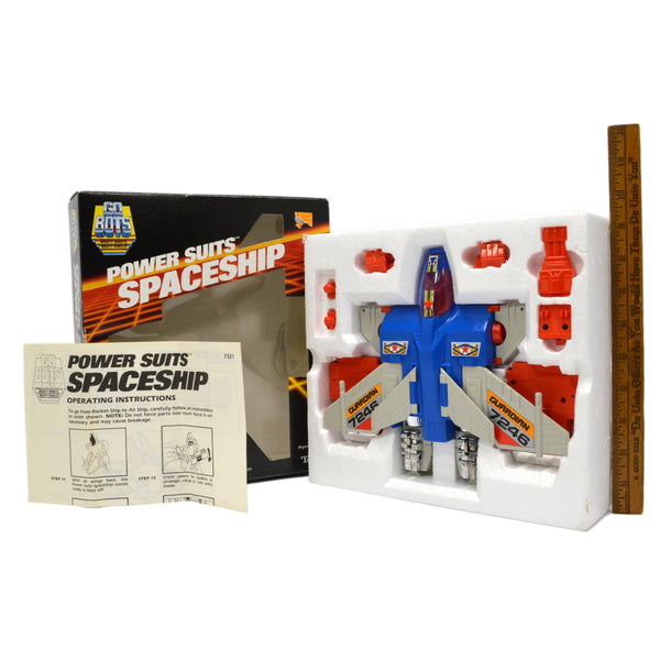Vintage TONKA GOBOTS "POWER SUITS SPACESHIP - GUARDIAN" No. 7321 in BOX + Manual