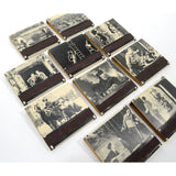 Vintage FRENCH FILM MATCHBOOK Lot of 10 FULL / UNSTRUCK! Matches & RARE COVERS!!