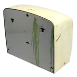 Vintage METAL PAPER TOWEL DISPENSER by CROWN ZELLERBACH Tymatic Towels *NO KEY*