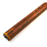 Antique WOOD FOUNDRY MOLD Industrial 36" SLOTTED ROD Pole ALTERED ART Steampunk!