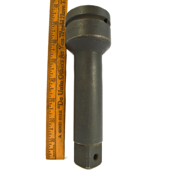 Briefly Used SNAP-ON 1" Drive 7-1/8" PIN HOLE IMPACT EXTENSION Industrial Finish