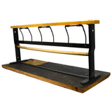 Vintage PAPER DISPENSER CUTTER Butcher/Gift Wrapping + 24" FANCY PAPER ROLL EuC!