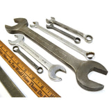 Vintage PLUMB/PLOMB OPEN, BOX-END & COMBINATION WRENCH Lot of 9 Mixed Wrenches!