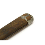 Antique CIVIL WAR ERA FORK Wood & Steel 3-PRONG/TINE Unbranded PRIMITIVE UTENSIL