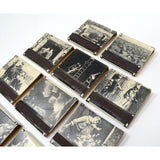 Vintage FRENCH FILM MATCHBOOK Lot of 10 FULL / UNSTRUCK! Matches & RARE COVERS!!