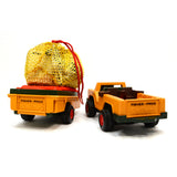Vintage FISHER-PRICE 'ADVENTURE PEOPLE' Partial SAFARI #304 Jeep CAMPER Animals!