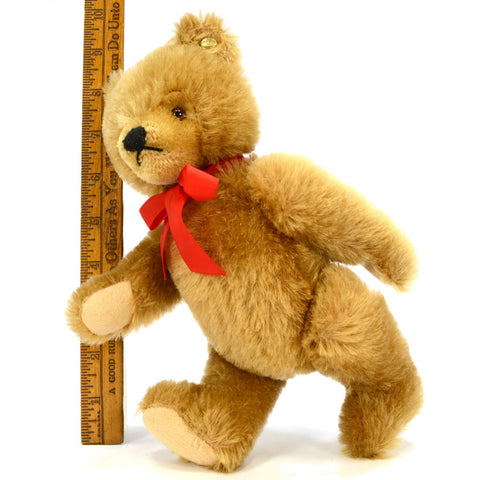 STEIFF "VALENTINE" TEDDY BEAR (No Vest, No Tags) 10" CINNAMON MOHAIR No. 0211/26